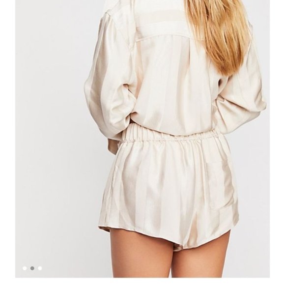 Free People Dot Your I’s Pajama - Picture 3 of 6